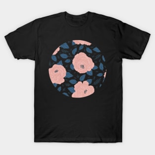 Fleurs pattern T-Shirt